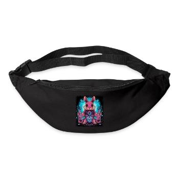 quote christmassy present idea brown funny quotes - Bum bag - black - Front