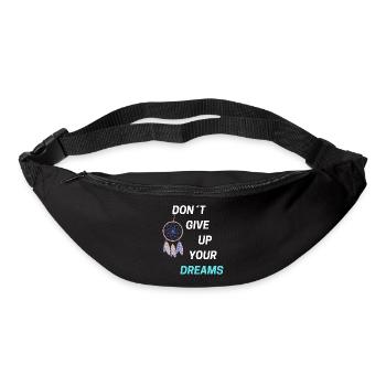 N’ABANDONNEZ PAS VOS RÊVES - Sac banane - noir - Devant