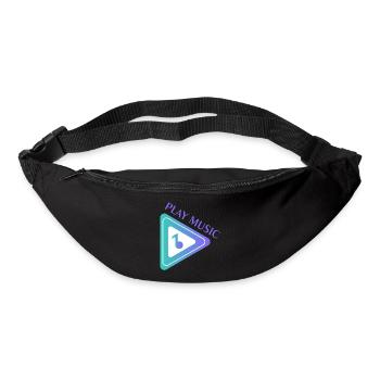 MUSIK - Gürteltasche - Schwarz - Vorne