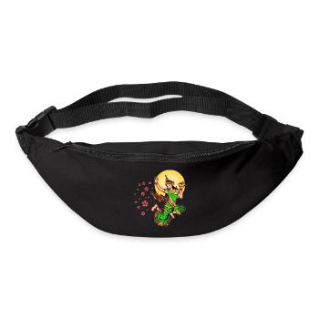 Cambodge Khmer Nouvel An Choul Chnam I Cadeau - Sac banane - noir - Devant