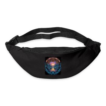 sayings panda bear koala birthday present grumbler - Bum bag - black - Front