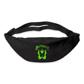 Butterfly insect butterfly nature summer colorful art - Bum bag - black - Front
