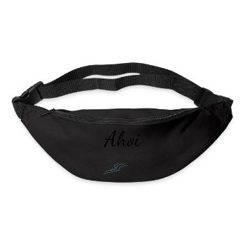 Ahoy Bateau Mer du Nord Bateau Croisière Mer Été - Sac banane - noir - Devant