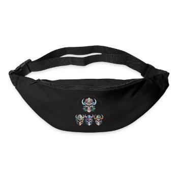 Born to be a Viking warrior - Bum bag - black - Front