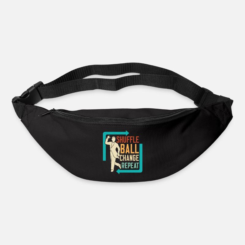 Shuffle, Ball, Change, Repeat Tap Dance Tap Dancer - Gürteltasche - Schwarz