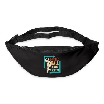 Shuffle, Ball, Change, Repeat Tap Dance Tap Dancer - Gürteltasche - Schwarz - Vorne