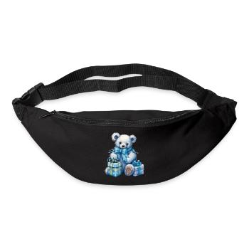 blue teddy 5 - Gürteltasche - Schwarz - Vorne