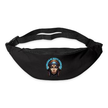 HAPPY HARDCORE - Cool Woman with Headphones! - Bum bag - black - Front