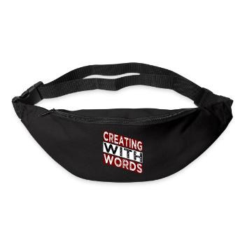 fostering creativity joke writing tips - Gürteltasche - Schwarz - Vorne
