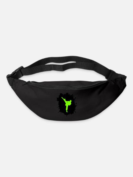 karate klecks - Gürteltasche - Schwarz