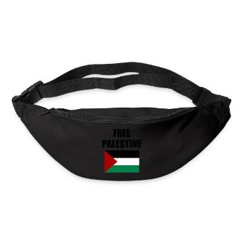 Befreit Palästina - Gürteltasche - Schwarz - Vorne