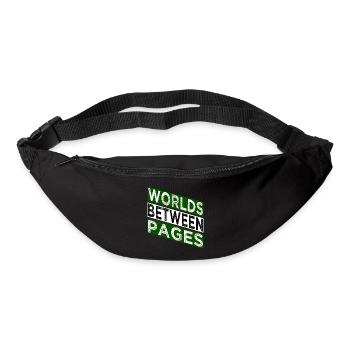 Reading Lists Geek Literary Community Joke - Bum bag - black - Front