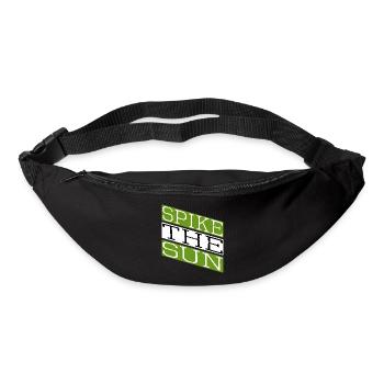 geek beach volleyball skills - Gürteltasche - Schwarz - Vorne