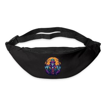 Gruseliges Halloween-partykostüm Zombie - Bum bag - black - Front