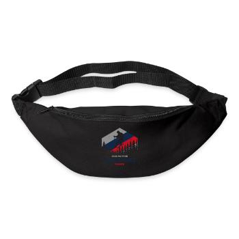 Alpe d’Huez, France 2025 Vêtements de voyage de ski en groupe - Sac banane - noir - Devant