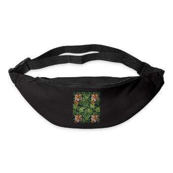 Tigers in the jungle - Bum bag - black - Front