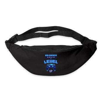 Un Gamer Level Up: Jeunesse Infinie - Sac banane - noir - Devant