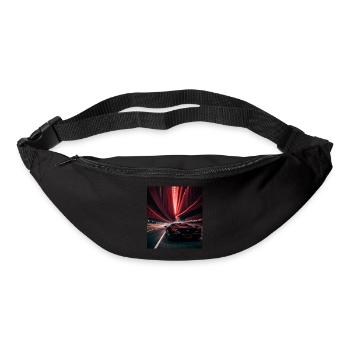 Rotes Sportauto - Gürteltasche - Schwarz - Vorne