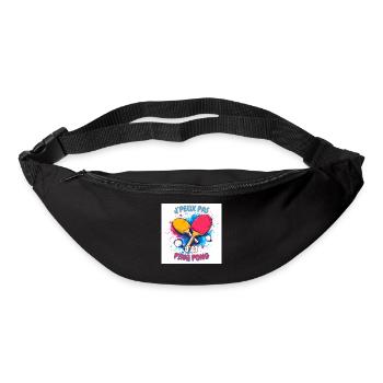 Ping Pong Coloré Déchaîné - Sac banane - noir - Devant