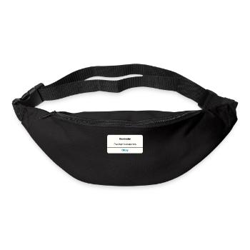 C’est parti ! T-shirt - Cadeau parfait pour les joueurs - Sac banane - noir - Devant