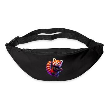Red panda - Bum bag - black - Front