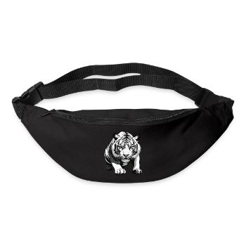 Tiger - Animal Design - Bum bag - black - Front