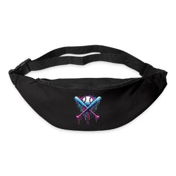 Baseball - Gürteltasche - Schwarz - Vorne