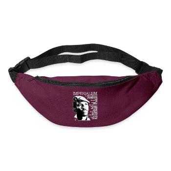 Thomas Sankara: imperialism - Bum bag - burgundy - Front