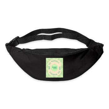 Save The Manuals Design for Petrolheads - green - Bum bag - black - Front