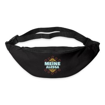 Ehefrau Alessa - Gürteltasche - Schwarz - Vorne