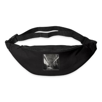 Lost Place Moose Black & White Art Animal Crime - Bum bag - black - Front