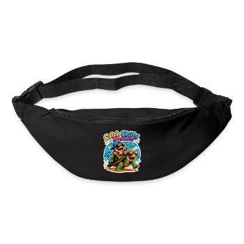 Urlaubs Vibes - Gürteltasche - Schwarz - Vorne