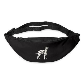 Dalmatien - Sac banane - noir - Devant