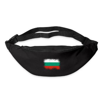 Bulgarien Flagge Bulgarische Fahne Goldstrand - Gürteltasche - Schwarz - Vorne