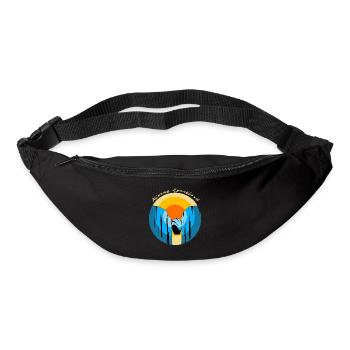 Norway Kjerag Lysefjord souvenir - Bum bag - black - Front