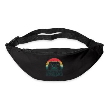 Level Up To Husband Est. 2023 Funny Married Men - Bum bag - black - Front