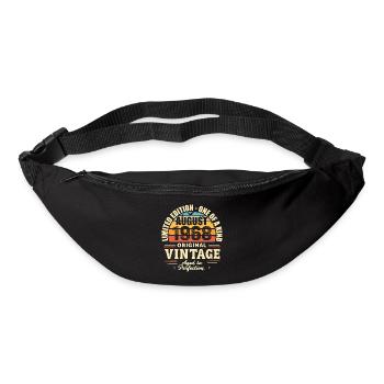 August 1968 Birthday August 1968 - August 1968 - Bum bag - black - Front