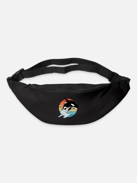 Orque requin-marteau - Sac banane - noir