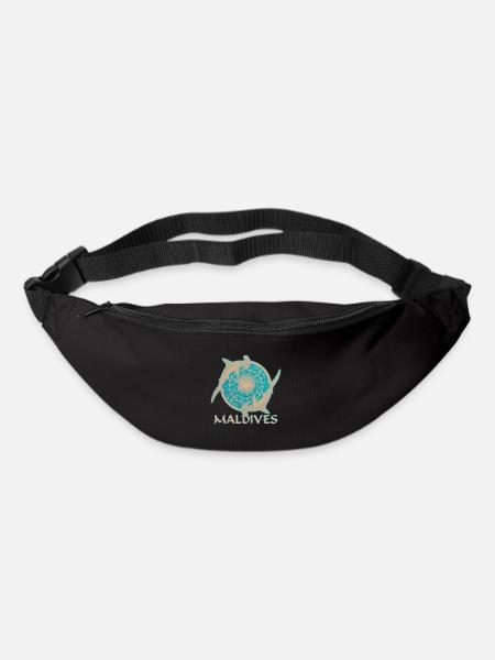 Malediven Hammerhaie - Gürteltasche - Schwarz