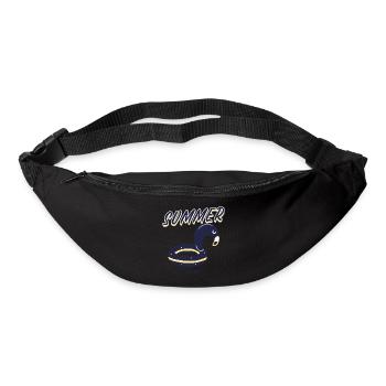 Edition SUMMER by cp-shirts - Gürteltasche - Schwarz - Vorne