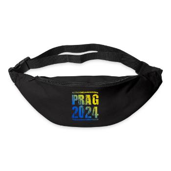 Prague 2024 : des vacances colorées - Sac banane - noir - Devant