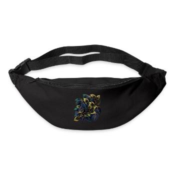 Les feuilles naturelles - Sac banane - noir - Devant