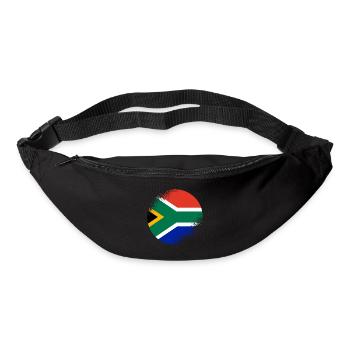 South Africa Flag Africa South African Flag - Bum bag - black - Front