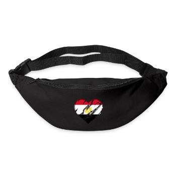 Egypt Flag Hurghada Africa Egyptian Flag - Bum bag - black - Front