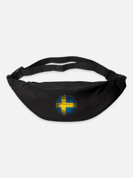 Schweden - Gürteltasche - Schwarz