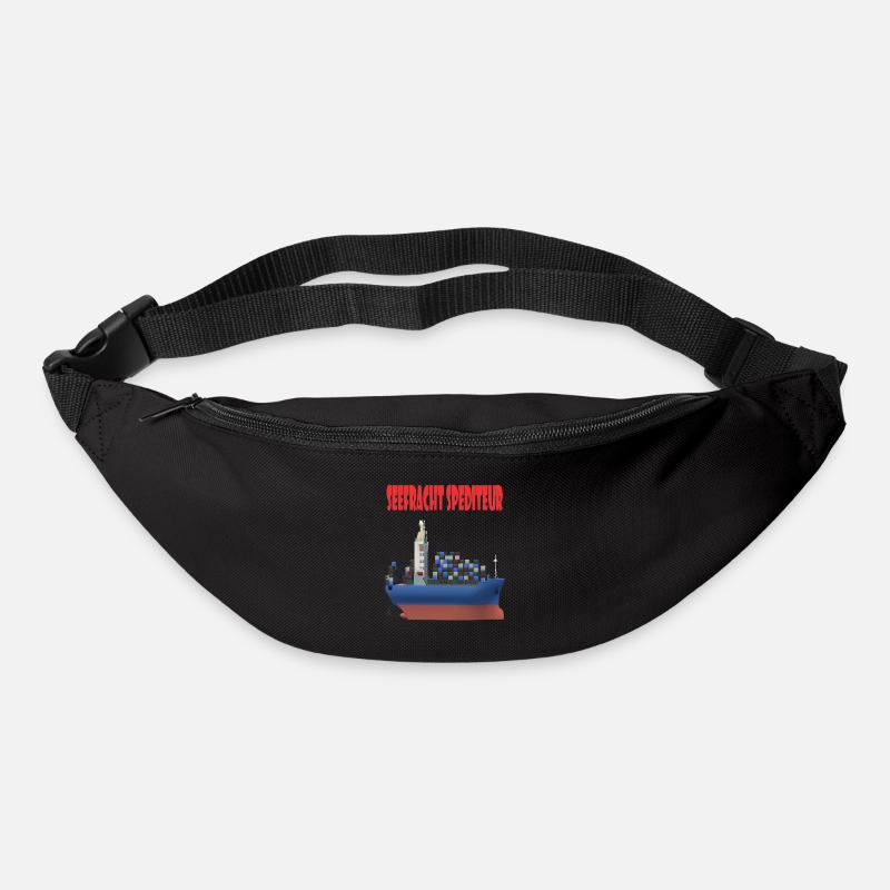 Spediteur - Gürteltasche - Schwarz
