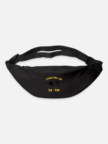 J’peux pas j’ai du taf - Sac banane - noir