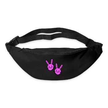 Easter Bunny Symbol Easter - Bum bag - black - Front