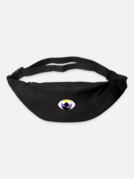 Eye non binary - Bum bag - black