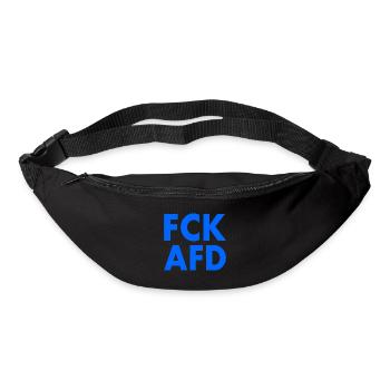 Fck afd - Gürteltasche - Schwarz - Vorne